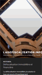 Mobile Screenshot of ladefiscalisation.info